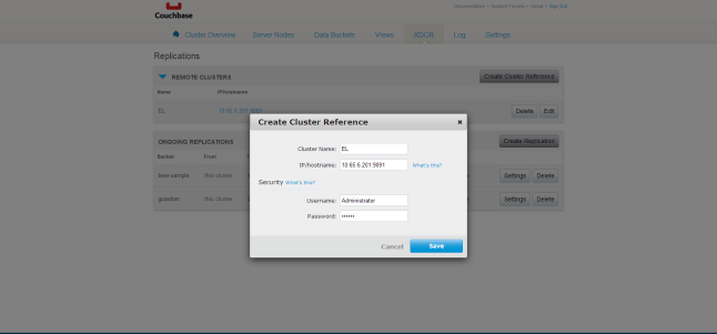 Couchbase Console (2.2.0)